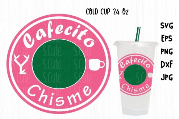 Cold Cup 24 Oz: Graphic Design Asset