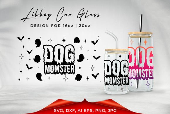 Dog Momster SVG: Graphics for Crafts & Halloween