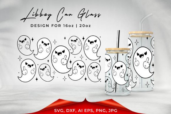 Middle Finger SVG & Libbey Glass Graphics for Crafts